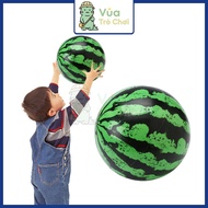 Watermelon Rubber Ball Watermelon Shaped Inflatable Ball Children's Sports Entertainment Toy - Littl