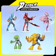 Comic Holic D'ZAYER Series Merchandise - Keychain/ Raster Card / Canvas Bag / L Shape Folder / Acryl