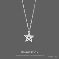 Hundred-Chain Jewelry Five-Pointed Star Female Clavicle Star Niche Matching Personalized Accessories
