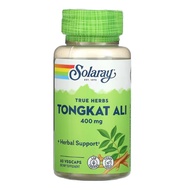 Solaray Tongkat Ali 400mg 60 Veg Caps Herbal Support For Sexual Health Vegan