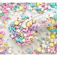 SPRINKLE CAKE DECORATIONS PASTEL SPRAY SPRINKLES edible sprinkle cake decorations (25gr)