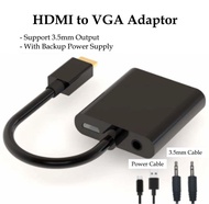 ［實體商店］HDMI to VGA Cable, HDMI to VGA Converter, HDMI轉VGA轉換器
