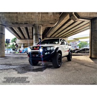 Toyota Hilux front bull bar steel 2005-2015 year - Hamer design steel bull bar