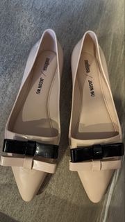 Melissa x Jason Wu 聯名款 尖頭蝴蝶結平底鞋