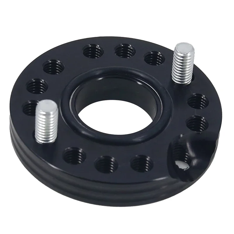 Carburetor 22mm Motorcycle ATV CNC Carburetor Intake Manifold Adjuster Universal Flange Spinner Pla