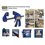 Irwin Quick-Grip 150mm / 6-inch (300lbs / 136kg) Medium Duty Bar Clamps