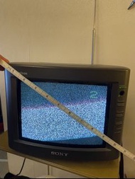SONY Trinitron Color TV 8吋電視 古董 懷舊 （沒有天線）