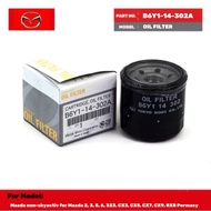 B6Y1-14-302A/ PE01-14-302A Mazda oil filter for Mazda 2, 3, 5, 6, 323, CX3, CX5, CX7, CX9, RX8 Perma
