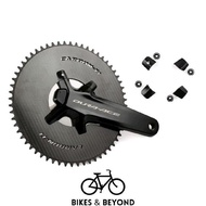 Carbon-Ti X-Cover Da9200 1X Black - Single Chainring Fixing Bolt Cover