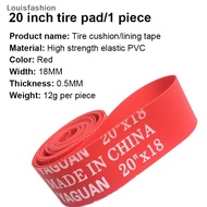 Louisfashion 1Pcs Bicycle Tire Liner Rim Tapes MTB Road Bike Rim Tape Strips For 12" 14" 16" 20" 24" 26" 27.5" 29" 700C Cycling Accessories LFN