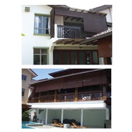 Wooden blind / Bidai Kayu 4 feet x 7 feet height