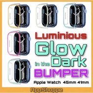 Apple Watch LUMINIOUS Bumper Case GLOW IN THE DARK Watch Protector