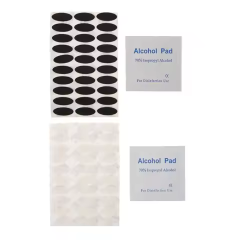 30 Pieces 0.6mm Thickness Mouse Feet Mouse Skates For Microsoft IE3.0 IO1.1