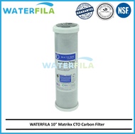 WATERFILA 10" USA Imported Matrix KX CTO Filter with 6X Performance