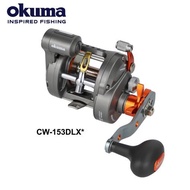 OKUMA COLD WATER LINE COUNTER CW CONVENTION OVER HEAD SALT WATER REEL