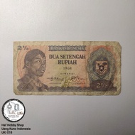 Uang Kuno 2 1/2 Rupiah Jenderal Sudirman Tahun 1968 P