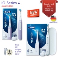 Oral-B iO Series iO4 Edition Electric Toothbrushes For Adults with Travel Case 4 Cleaning Modes [Jap