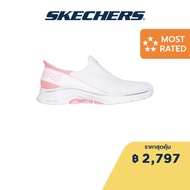 Skechers สเก็ตเชอร์ส รองเท้าผู้หญิง Women GOwalk 7 Mia Walking Shoes - 125231-WPK Air-Cooled Memory Foam