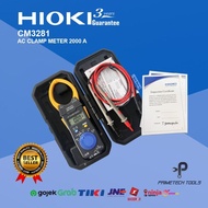 HIOKI CM3281 TANG AMPERE AC DIGITAL CLAMP METER 2000 A MADE IN JAPAN - ABINAYA7