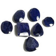 Gemhub Natural Blue Sapphire Loose Gemstone For Jewellery Making 100.00 Carats Gemstone Necklace For