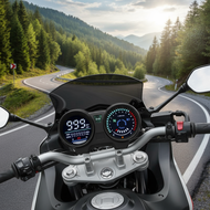 Digital Speedometer Panel for Honda CG150, TITAN 150, Fan150 (2010-2012) with Green LED RPM