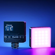 ULANZI VL49 Pro LED RGB Photo, 2500 mAh Battery, Magnetic Adsorption, 360° Full-Color Light, 20 Ligh