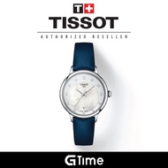 [Official Warranty] Tissot T133.210.16.116.00 Women's Odaci-T Blue Leather Strap Watch T1332101611600