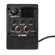 CHERUB GT-6 PREAMP EQUALIZER 3 BAND PICKUP GITAR AKUSTIK TUNER REVERB-Versace07