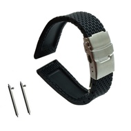 Quick Release Silicone Rubber Watchband for Diesel DZ Fossil Men Women Watch Band Wrist Strap 18mm