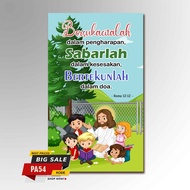 Hiasan Dinding Pajangan Dekorasi Ayat Alkitab Katolik Kristen Anak dan Yesus