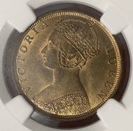 1901年 MS64RB NGC 香港一仙