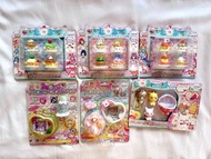 $250全部 Bandai 光之美少女 手錶配件 育成遊戲 電子玩具 電子遊戲 類似Tamagotchi 手錶面版 套裝 遊戲配件 公仔