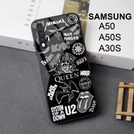 HP Latest Samsung A50 A50S A30S Case OLD SCHOOL MUSIC BAND 90S Softcase Glossy Silicone Casing Samsu