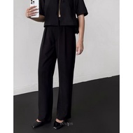 [PRELOVED PERSONAL] MUSEUM PANTS ECINOS BLACK SIZE XS