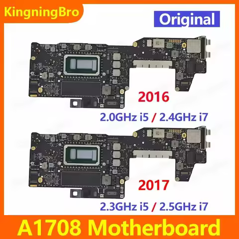 Original Laptop Motherboard 820-00875-A 820-00840-A 820-00361-A For Macbook Pro 13" A1708 Logic Boar