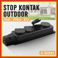 Waterproof Terminal Socket Plug 250V 16A EU