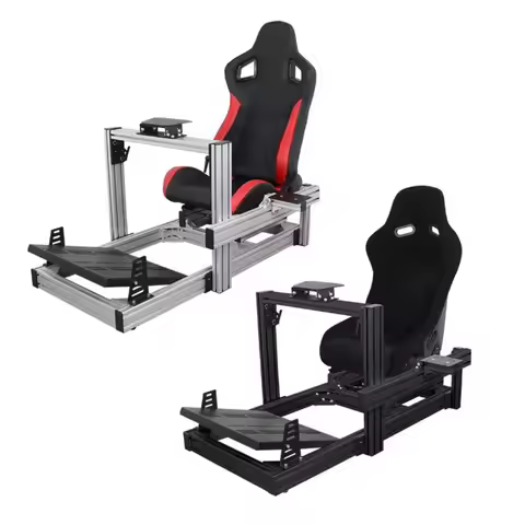 Game Driving Sim Racing Eulator Rig Kit Wheel and Pedal Accessories Gloves TV Stand Sim Racing Cockp
