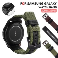 20mm  nylon strap for Samsung Gear Sport /Gear S2 Classic/ Galaxy Watch 42mm / Active 1 2 / Samsung watch3 41mm 22mm nylon watchband 45mm/Gear S3 Frontier/Gear S3 Classic/Gear S3