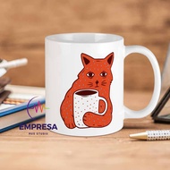 Coffee Cat Cearmics Coffee Mug