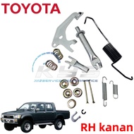 TOYOTA LAND CRUISER HZ75 LJ79,HILUX LN106 LN107 LN166 REAR WHEEL BRAKE SHOE SHOES DRUM ADJUSTER REPA