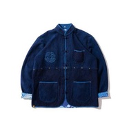 GRS X NEEDLESS SASHIKO INDIGO KUNG FU JACKET
