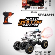 ORIGINAL RC JEEP JIMMY SPRAY [FREE BATERAI REMOT] 2.4GHZ BODY METAL RODA KARET RC OFFROAD MAINAN ANA