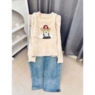 Bear knitted sweater C233
