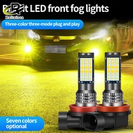 H3 H7 H16 h8 fog light h11 led Fog lights Tricolor HB3 9005 Led fog lights  H4 LED FOG LAMP HB4 9006