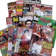 Soccer magazine soccer sportif ball vaganza league italia nggris united four four two