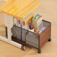 Under the Book Box Shelf Classroom Storage Box Chair Book Student Movable Bookshelf Under the Desk D