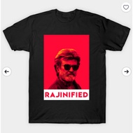 Baju RAJINI Movie COOLIE Graphic T-SHIRT SUPER STAR Rajinikanth  Short Sleeve Cotton Tops 820*