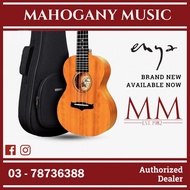 Enya EUS-25D 21 Inch Soprano Ukulele, Solid Mahogany Top with Gig Bag ( ENY-EUS25D / EUS25D / 21" ) 