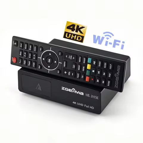 Satellite tv receiver ZGEMMA H8.2H SE DVB S2 + DVB T2/C 4K HEVC/H.265 CA