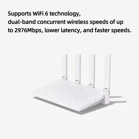 Xiaomi Router AX3000T 2.4G 5G Mesh Technology WiFi 6 Efficient Wall Penetration Children Online Prot